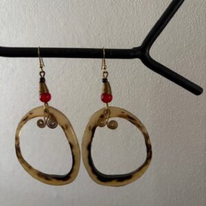 Earrings Cowhorn